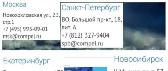 Сайт «КОМПЭЛ»