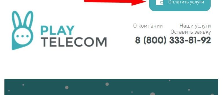 login «Плей Телеком»